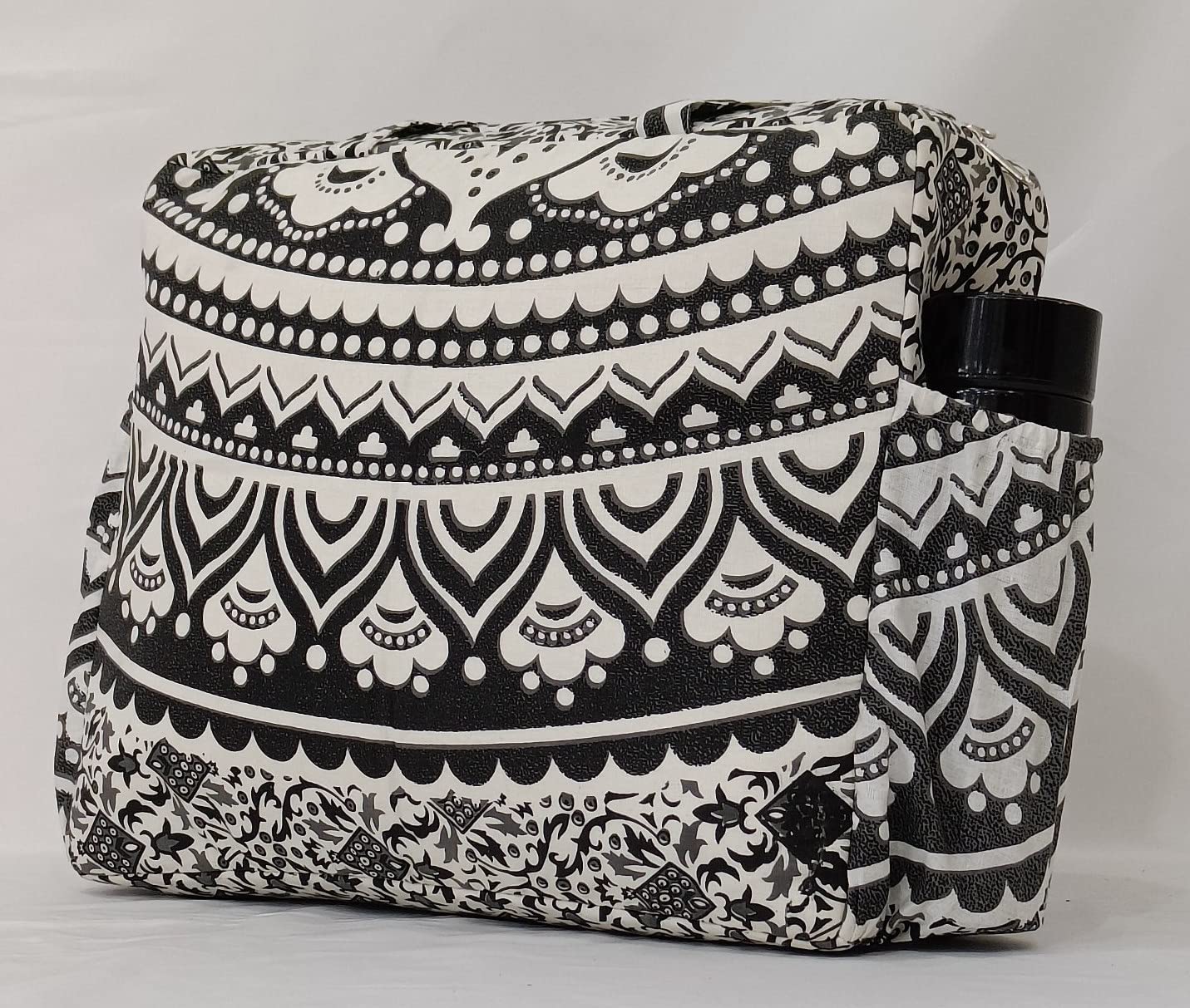 Tarde Star Pure Cotton Women's Handbag Large Tote Crossbody Shoulder Bag with Straps - Image 4