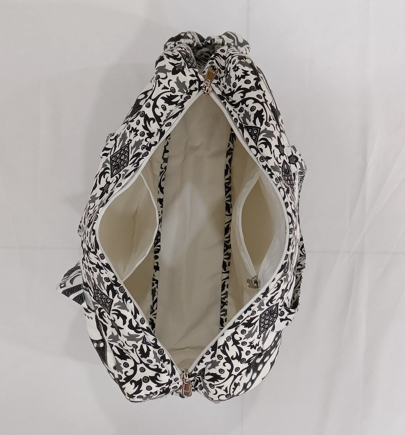 Tarde Star Pure Cotton Women's Handbag Large Tote Crossbody Shoulder Bag with Straps - Image 6