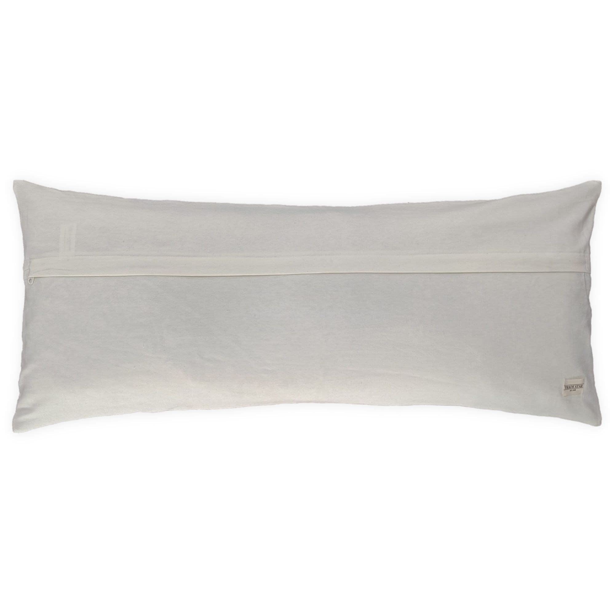 Trade Star Decorative Kilim Lumbar Hand Crafted Authentic Cushion Cover 100% Cotton Sabra Pillow Cover Long Cushion Case for Bedroom Fall Decor 14x36 Cushion Cover (Pattern - 2) - Image 5