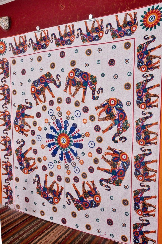 Trade Star Exports Indian Tapestry, Mandala Wall Hanging, Ombre Cotton Bedspread Queen, Bohemian Wall Decor, Boho Throw, Hippie Beach Blanket (PATTERN 22) - Image 5