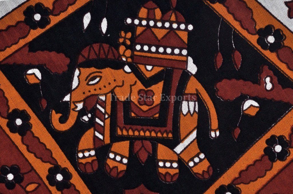 Trade Star Exports Indian Tapestry, Mandala Wall Hanging, Ombre Cotton Bedspread Queen, Bohemian Wall Decor, Boho Throw, Hippie Beach Blanket (PATTERN 21) - Image 3