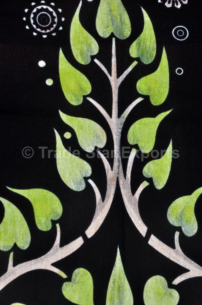 Trade Star Exports Twin Indain Mandala Tapestry Wall Art, Multi Color Hippie Tapestries Bed Spread (PATTERN 14) - Image 4